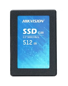 SSD накопитель E100 2 5 512 ГБ HS SSD E100 512 Hikvision