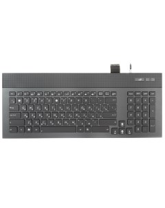 Клавиатура для ноутбука Asus G74 G74S серая с подсветкой Azerty