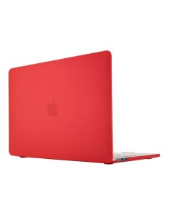 Защитный чехол Plastic Case для MacBook Pro 13 2020 красный Vlp