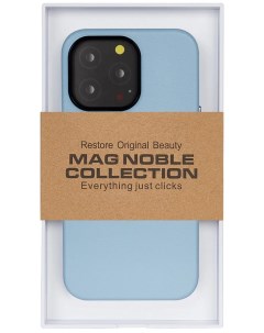 Чехол Mag Noble Collection для iPhone 15 Голубой K-doo