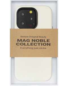 Чехол Mag Noble Collection для iPhone 15 Белый K-doo