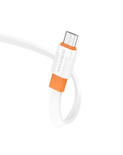 Кабель USB 2 4A BX89 для Micro USB White Orange Borofone
