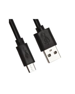 Кабель USB MicroUSB 2m черный Liberty project