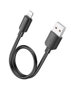 USB дата кабель Lightning X96 0 25M черный Hoco