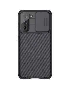 Накладка CamShield Pro Case с защитой камеры для Samsung Galaxy S21 черный Nillkin