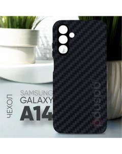 Черный карбон чехол 07 для Samsung Galaxy A14 A14 5G Pduspb