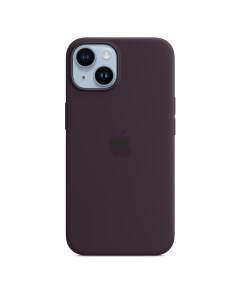 Чехол iPhone 14 Silicone MagSafe Elderberry Apple