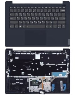 Клавиатура для ноутбука Lenovo IdeaPad S340 14 топкейс dark blue Nobrand