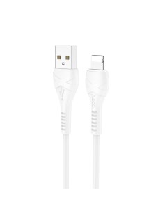 USB дата кабель Lightning X37 0 5М белый Hoco