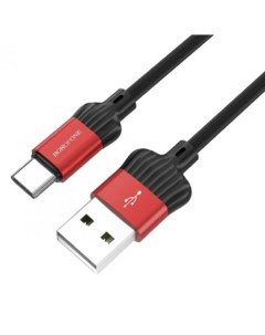 Кабель USB 3 0A для Type C BX28 для Type C Red Borofone