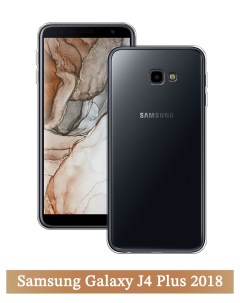Чехол на Samsung Galaxy J4 Plus 2018 прозрачный Homey