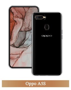 Чехол на Oppo A5S прозрачный Homey