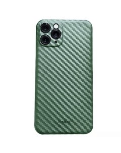 Чехол iPhone 15 Pro Air Carbon зеленый IS010089 K-doo
