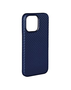 Чехол iPhone 15 Plus Mag Noble Collection Carbon синий IS004552 K-doo