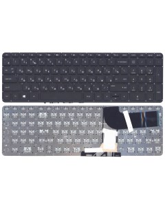 Клавиатура для ноутбука HP Pavilion 15 P 17 F черная с подсветкой Nobrand