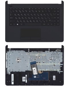 Клавиатура для HP 14 BS топкейс черный Оем