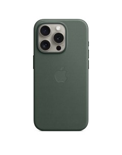 Чехол iPhone 15 Pro FineWoven Case MagSafe Evergreen Apple