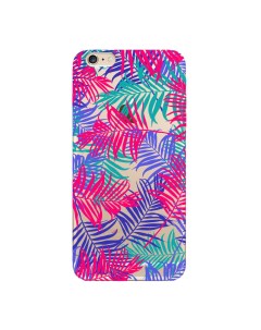 Чехол и защитная пленка для Apple iPhone 6 Plus Art Case Jungle пальмы Deppa