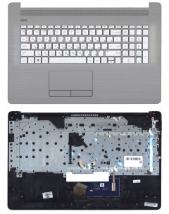 Клавиатура для HP 17 BY 17 CA топкейс серебристый Оем