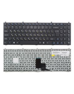 Клавиатура для DNS C5500 W765K W76T черная с рамкой Оем