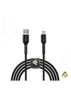 USB кабель Type A Lightning 1м чёрный LAL10 BK Lyambda