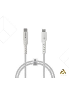 USB кабель Type C Lightning 0 5м белый LCL05 WH Lyambda