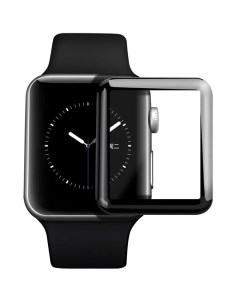 Защитное стекло для Apple Watch Series 2 38мм UV комплект клей лампа в упаковке Nobrand