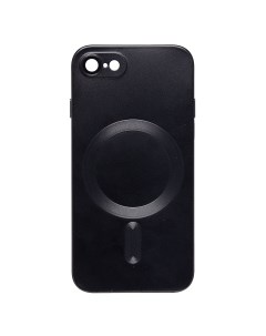 Чехол для iPhone 8 SE 2020 SE 2022 силиконовый Matte MagSafe черный Promise mobile