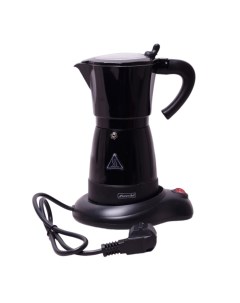 Электрическая гейзерная кофеварка КМ 2600 черный Kamille