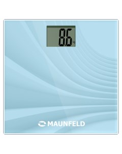Весы кухонные голубой Maunfeld
