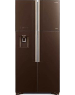 Холодильник R W 660 PUC7 GBW коричневый Hitachi