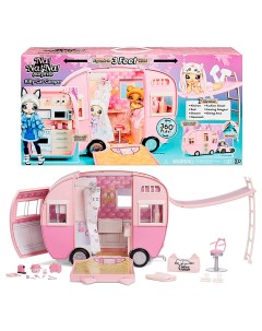 Автомобиль домик для модных кукол Na Na Na Surprise розовый Na! na! na! surprise
