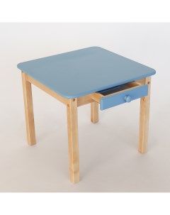 Детский стол FOREST Blue деревянный столик из березы натуральное дерево Simba