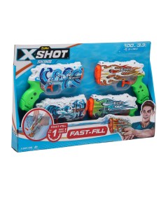 Водный Бластер игрушечный X Shot Water Фаст Филл Нано Скин Zuru