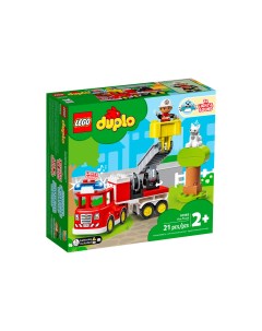 Конструктор DUPLO Пожарная машина 21 деталь Lego