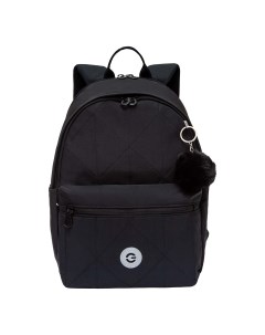 Молодежный рюкзак с отделением для ноутбука 13 черный Grizzly