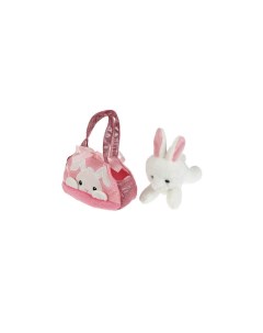 Мягкая игрушка Кролик в сумочке символ года 2023 в пакете Мой питомец
