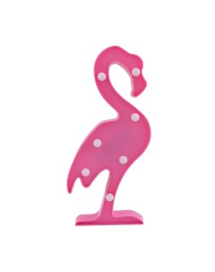 Ночник светодиодный Фламинго на батарейках Старт