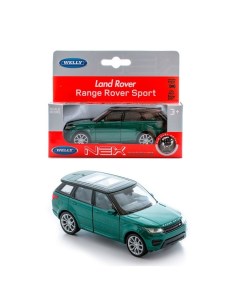 Модель машины 1 38 Range Rover Sport зеленый 43698 Welly