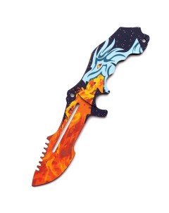 Холодное оружие игрушечное Нож Голубой дракон 24 см Яигрушка