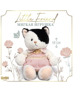 Мягкая игрушка toys Little Friend кошечка в розовом платье Milo