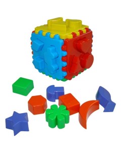 Логическая игрушка Куб большой 40 0010 Каролина Karolina toys