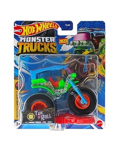 Машинка Monster Trucks 1 64 Tuk n Roll HKM38 Hot wheels