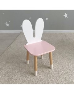 Детский стул зайка розовый Dimdom kids