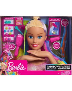 Торс для создания образа Барби с разноцветными аксессуарами 27 шт Barbie