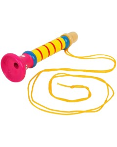 Музыкальная игрушка Дудочка на веревочке высокая в ассортименте 267259 Лесная мастерская