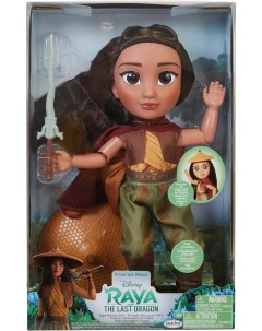 Кукла Райя и последний дракон Дисней шарнирная с мечом 35 см Disney