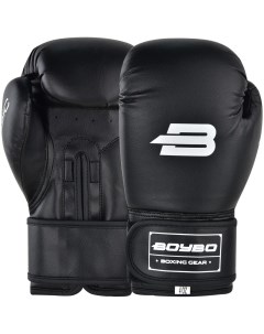 Перчатки боксёрские Basic к з 12 OZ черный Boybo