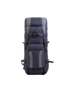 Рюкзак туристический 90 л синий серый Taif