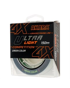 Шнур Ultra Light Competition Green 150 м 0 12 Akara
